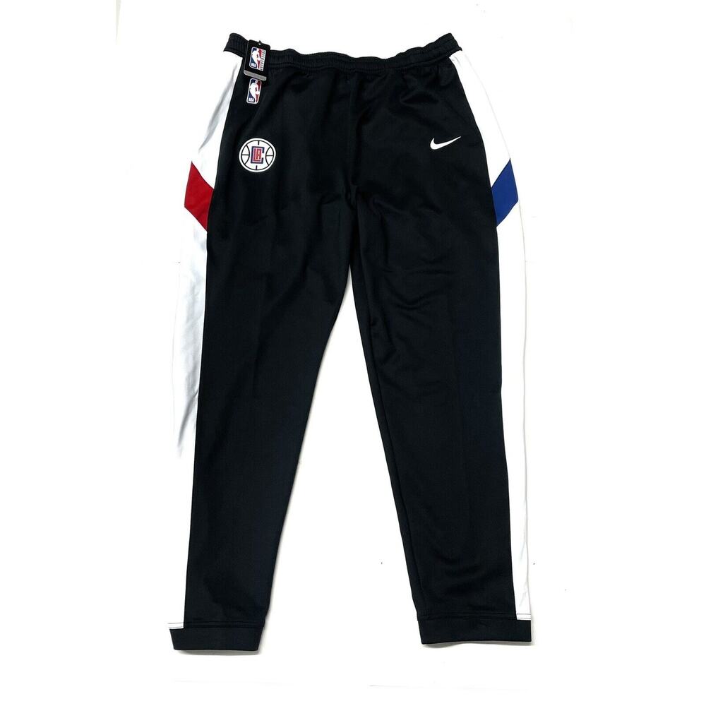 Nike NBA LA Clippers Size 4XLT Tear Away Therma Flex Sweatpants CD5485-010 NWT